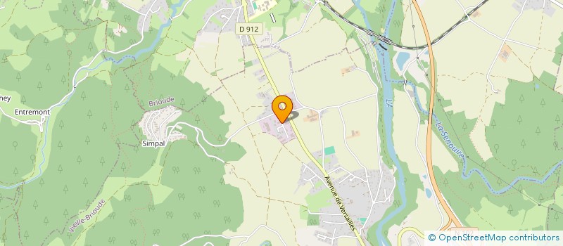 localisation de l'entreprise CAILLAUD BOURLEYRE STRUCTURES  COHADE