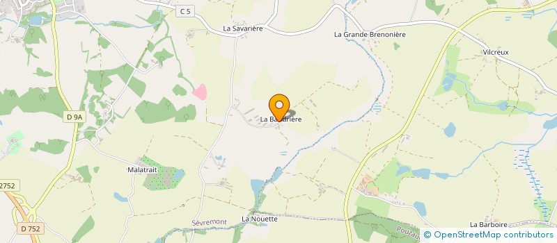 localisation de l'entreprise CAILLAUD GILLES ET MICHEL à SEVREMONT