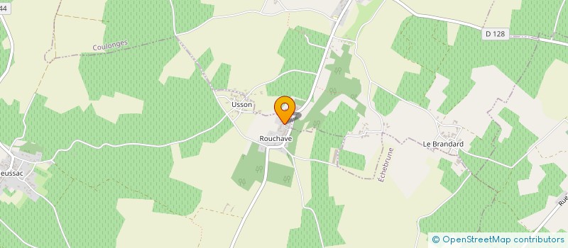 localisation de l'entreprise CAILLAUD - LAIN  ECHEBRUNE