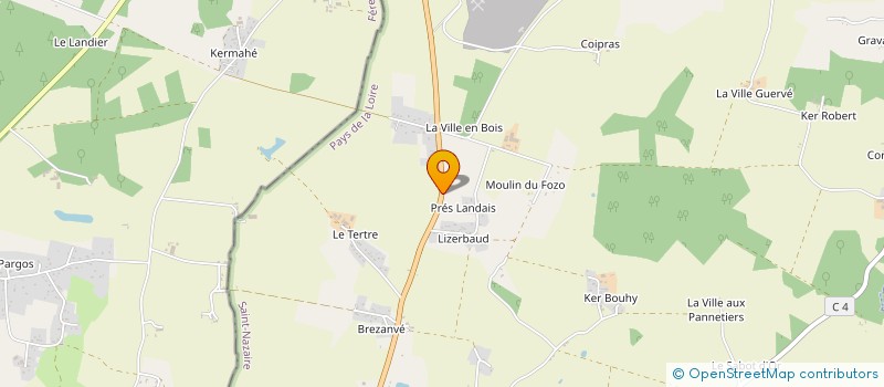 localisation de l'entreprise CAILLAUDIMMO84 à HERBIGNAC