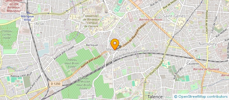 localisation de l'entreprise CAILLAUT & CO  BORDEAUX