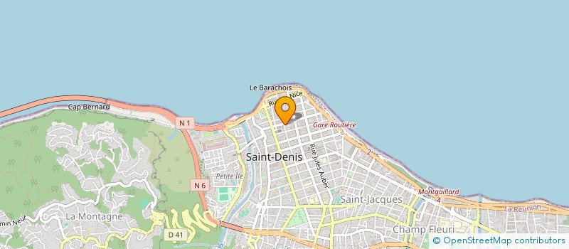 localisation de l'entreprise CAILLE EXPANSION SAS  SAINT-DENIS