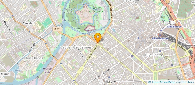 localisation de l'entreprise CAILLE LECAT à LILLE