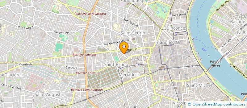 localisation de l'entreprise CAILLER  BORDEAUX