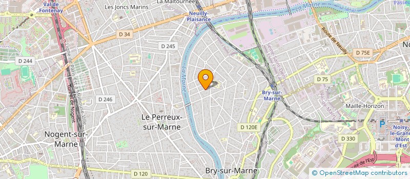 localisation de l'entreprise CAILLERE à BRY-SUR-MARNE