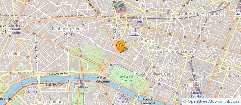localisation de l'entreprise CAILLES LAMBERT F ET SALIT J à PARIS
