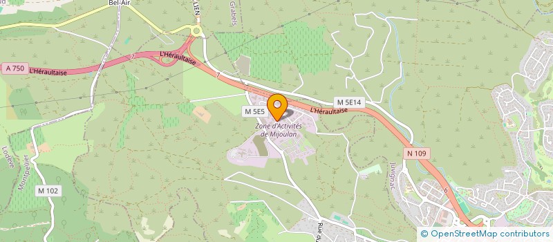 localisation de l'entreprise CAILLET ALAIN ET STEPHANIE  SAINT-GEORGES-D'ORQUES