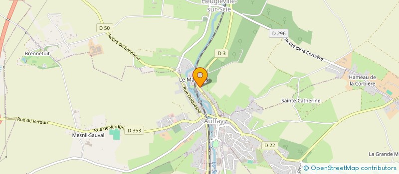 localisation de l'entreprise CAILLET FINANCIERE  LES GRANDES-VENTES