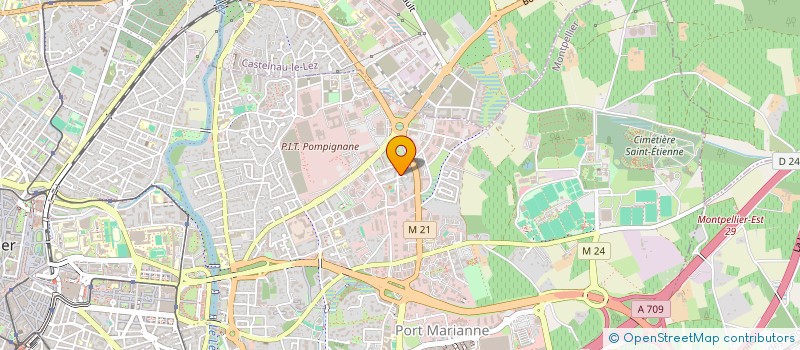 localisation de l'entreprise CAILLET INDIVISION  MONTPELLIER