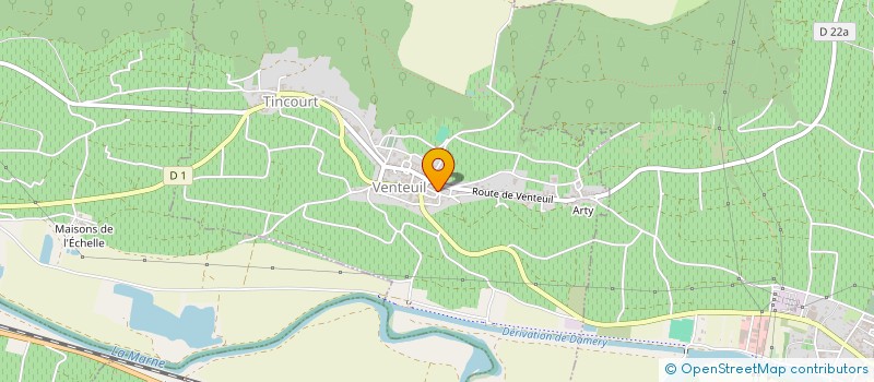 localisation de l'entreprise CAILLET RICHARD TERRASSEMENT SARL  COEUR-DE-LA-VALLEE