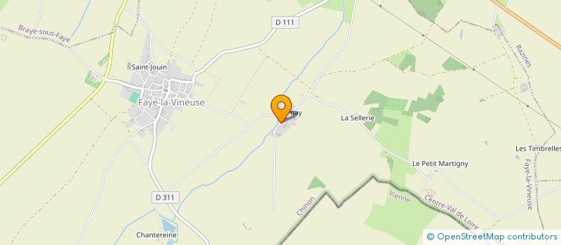 localisation de l'entreprise CAILLETEAU AUTO COMPETITION  FAYE-LA-VINEUSE