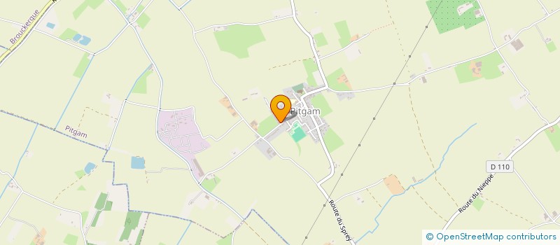 localisation de l'entreprise CAILLIAU  PITGAM