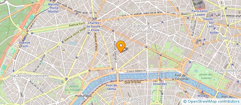 localisation de l'entreprise CAILLIAU DEDOUIT ET ASSOCIES  PARIS