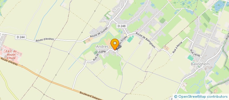 localisation de l'entreprise CAILLIET TERUIN  ANDRES