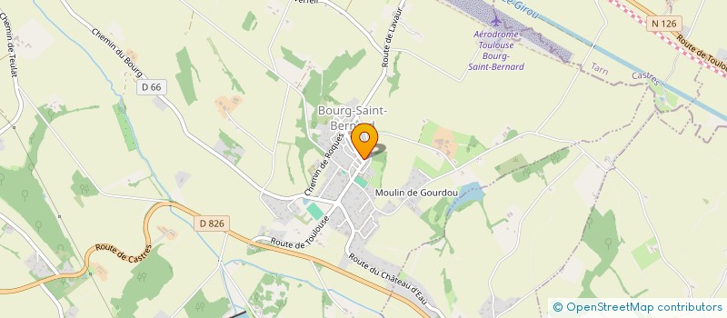 localisation de l'entreprise CAILLIS31  BOURG-SAINT-BERNARD