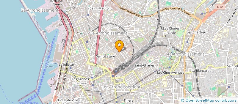 localisation de l'entreprise CAILLOL SMS à MARSEILLE
