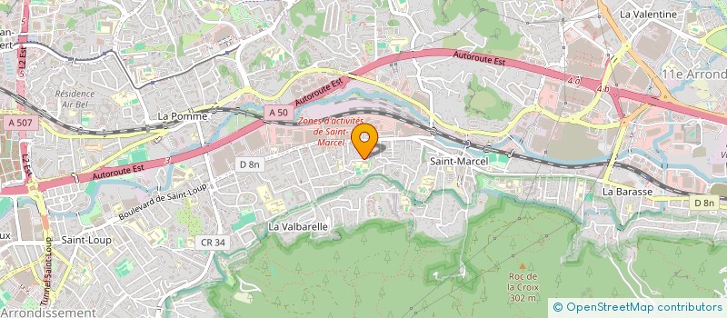localisation de l'entreprise CAILLOLS à MARSEILLE