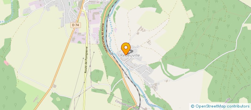 localisation de l'entreprise CAILLON D'ANVERS  REBEUVILLE