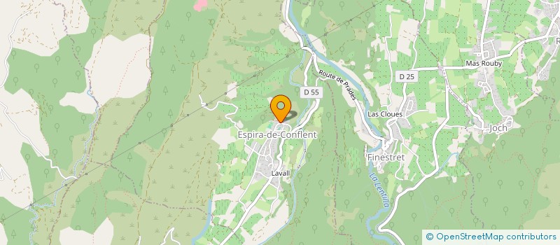 localisation de l'entreprise CAILLON - FORCADE  ESPIRA-DE-CONFLENT