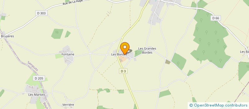 localisation de l'entreprise CAILLON SNC à SAINPUITS