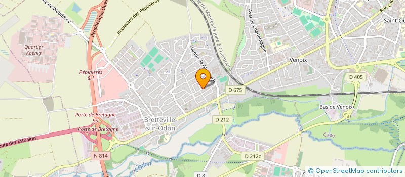 localisation de l'entreprise CAILLOT-ANNE  BRETTEVILLE-SUR-ODON