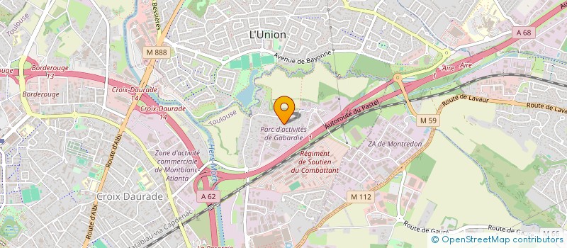 localisation de l'entreprise CAILLOT HUBERT à TOULOUSE