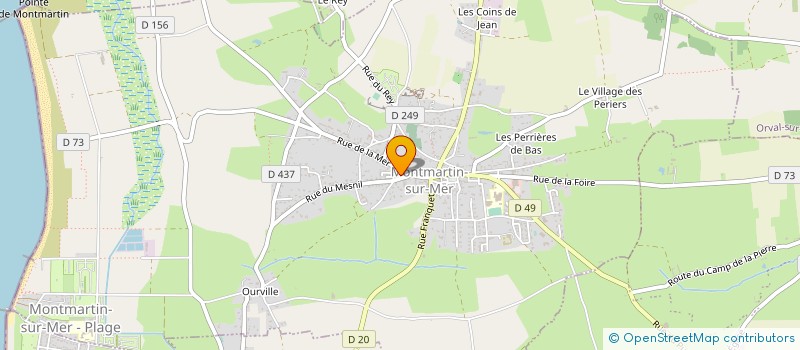 localisation de l'entreprise CAILLOUX AND CO  MONTMARTIN-SUR-MER