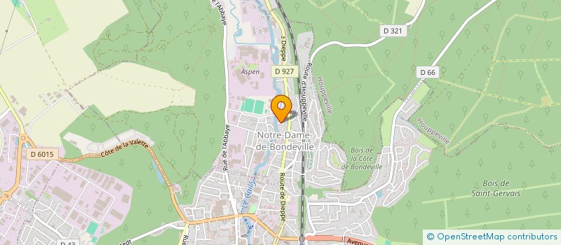 localisation de l'entreprise CAILLY EMPLOI à NOTRE-DAME-DE-BONDEVILLE