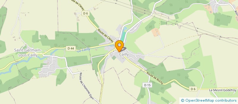 localisation de l'entreprise CAILLY, PATRIMOINE VIVANT  CAILLY