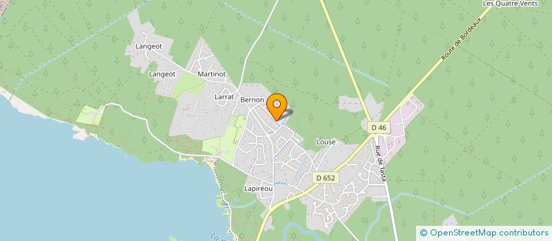 localisation de l'entreprise CAILLYMAPY40  SANGUINET