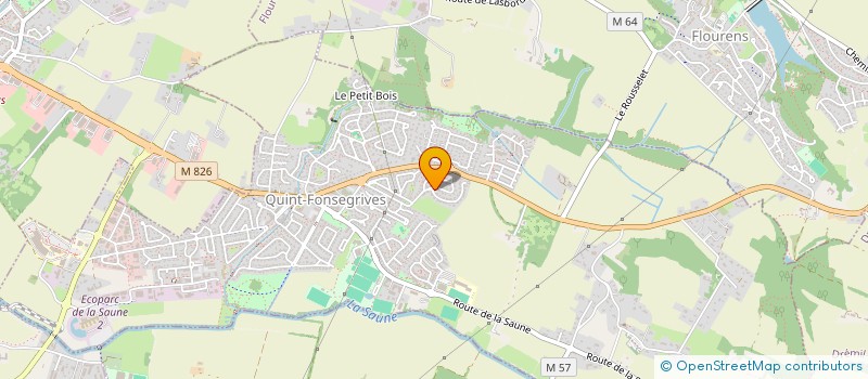 localisation de l'entreprise CAIMAN JAZZ  QUINT-FONSEGRIVES