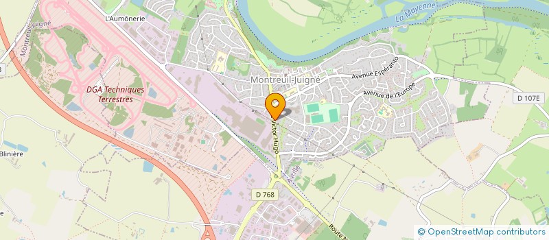 localisation de l'entreprise CAIMAN PHILIPPINES  MONTREUIL-JUIGNE