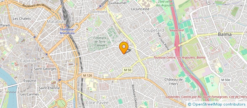 localisation de l'entreprise CAIMAN PRODUCTIONS à TOULOUSE