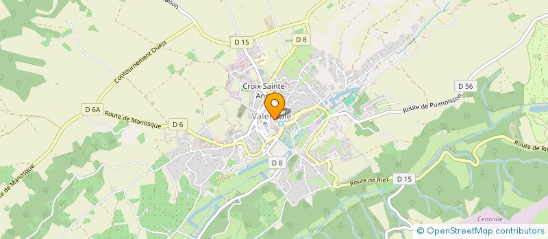 localisation de l'entreprise CAIN à VALENSOLE
