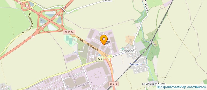 localisation de l'entreprise CAINIAO (FRANCE) à COMPANS