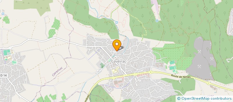 localisation de l'entreprise CAIPIRINHA  CAVEIRAC