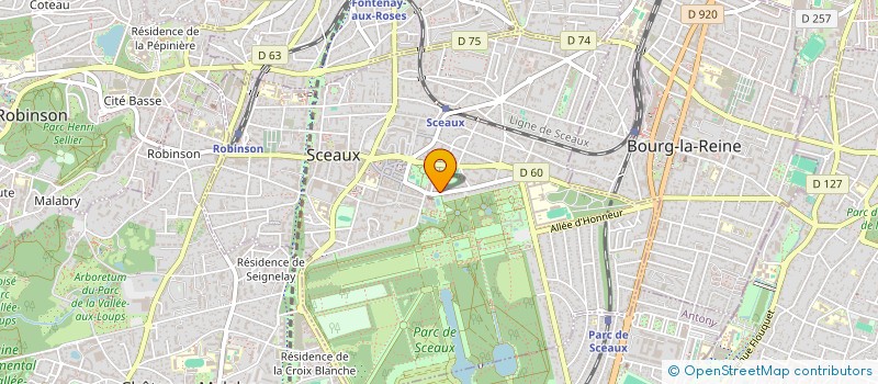 localisation de l'entreprise CAIRE 18 à SCEAUX