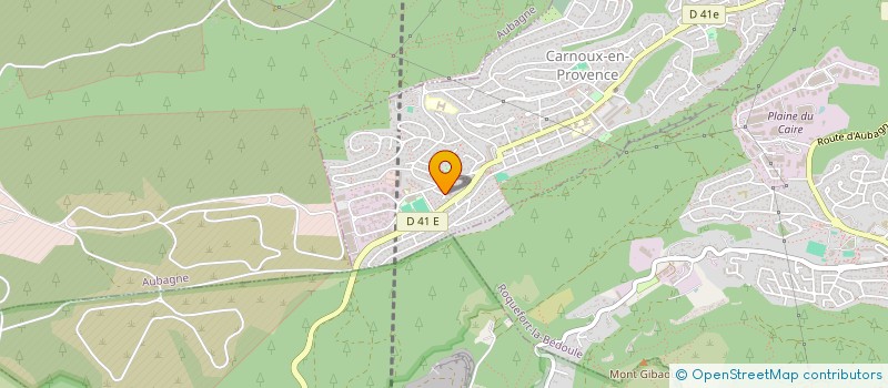localisation de l'entreprise CAIRE 4  CARNOUX-EN-PROVENCE