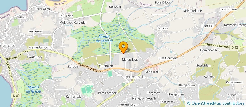 localisation de l'entreprise CAIRIS CONSEIL  PENMARCH