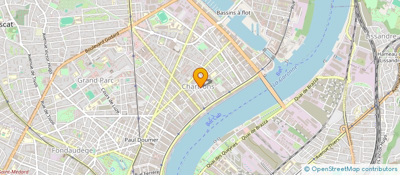 localisation de l'entreprise CAIRN  BORDEAUX