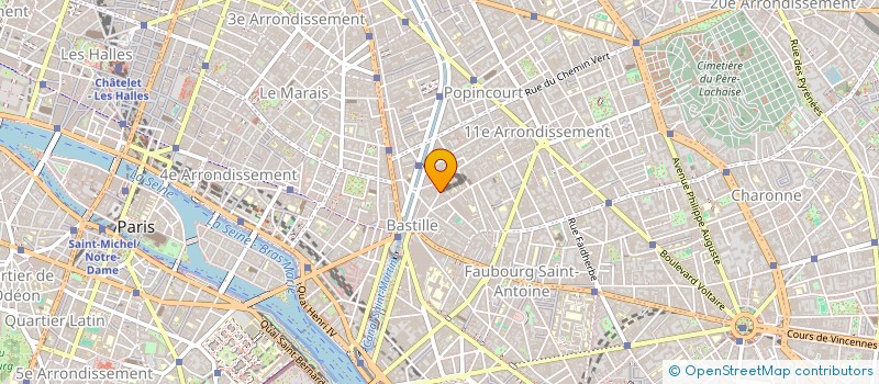 localisation de l'entreprise CAIRN ARCHITECTURES  PARIS