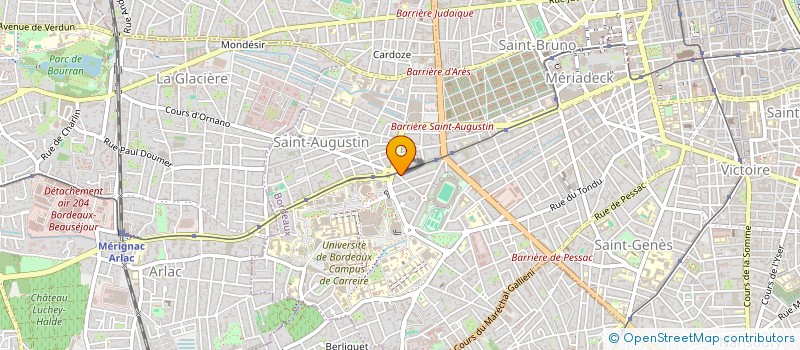 localisation de l'entreprise CAIRN CONSEILS à BORDEAUX