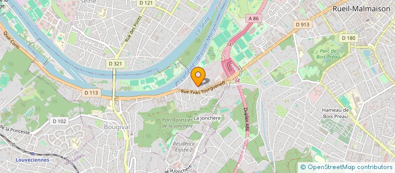 localisation de l'entreprise CAIRN CONSULTANTS à RUEIL-MALMAISON