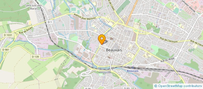 localisation de l'entreprise CAIRN INVESTISSEMENTS  BEAUVAIS