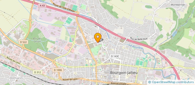 localisation de l'entreprise CAIRN NOTAIRES à BOURGOIN-JALLIEU