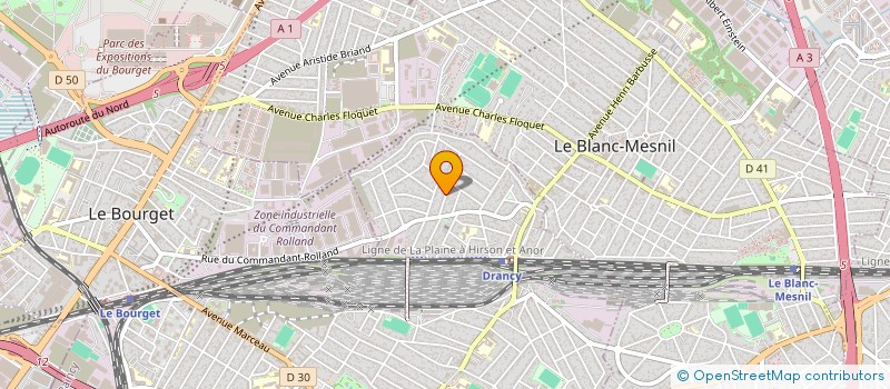 localisation de l'entreprise CAIRO BAT à DRANCY