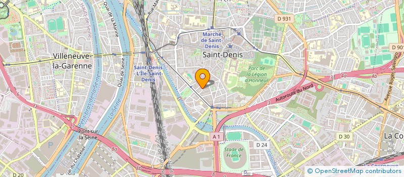 localisation de l'entreprise CAIRO CONSULTING à SAINT-DENIS