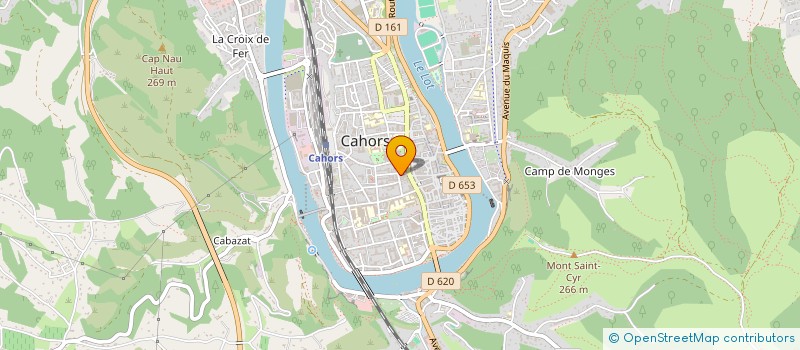 localisation de l'entreprise CAIS LOCALE CREDIT AGRI QUERCY ROUERGUE  CAHORS