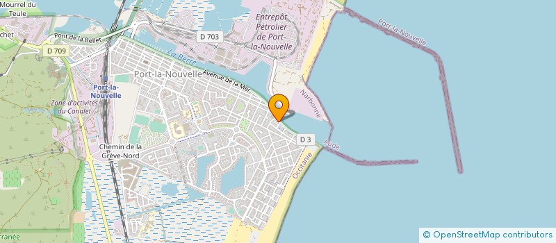 localisation de l'entreprise CAIS PENSION SECOUR STAT PILOT DES PORTS à PORT-LA-NOUVELLE
