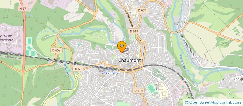 localisation de l'entreprise CAIS REG PECUN AVOCATS BARREAU HTE MARNE à CHAUMONT